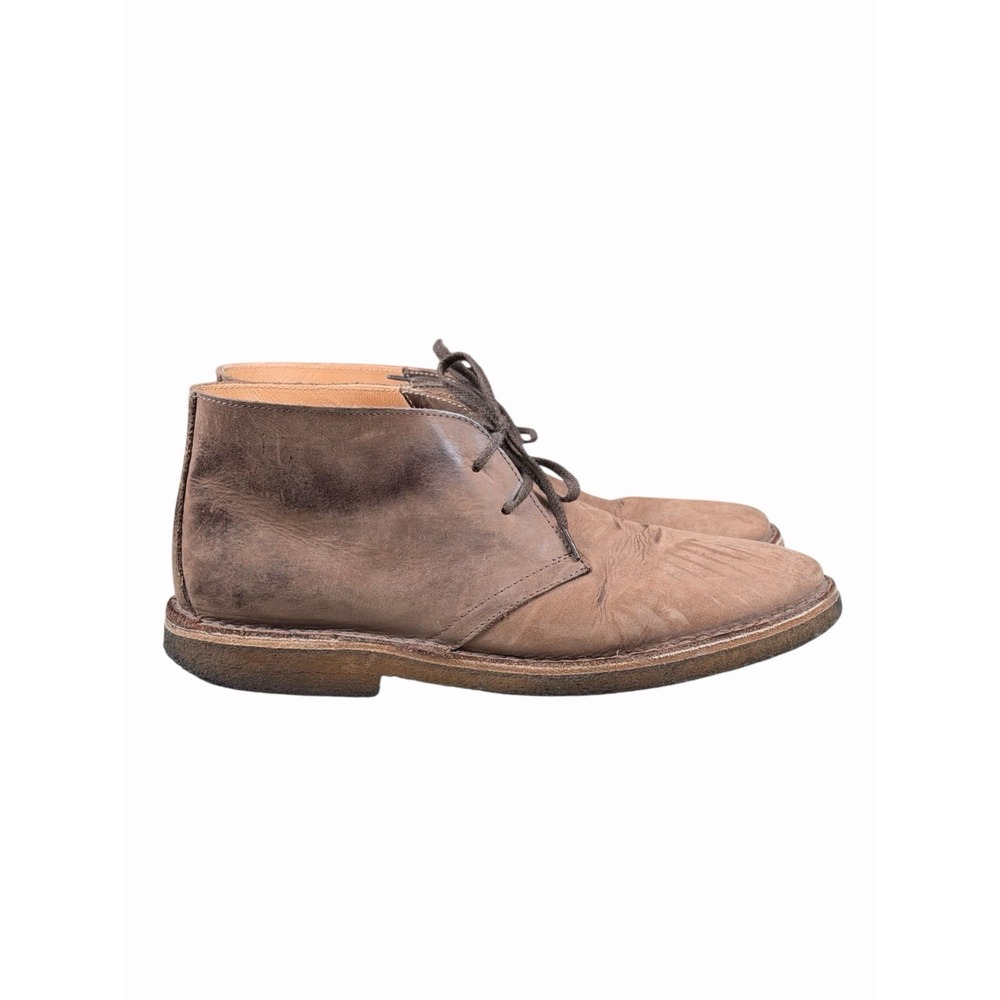 Astorflex Men's Size 11 Brownflex Brown Leather Crepe Outsole Chukka Boots